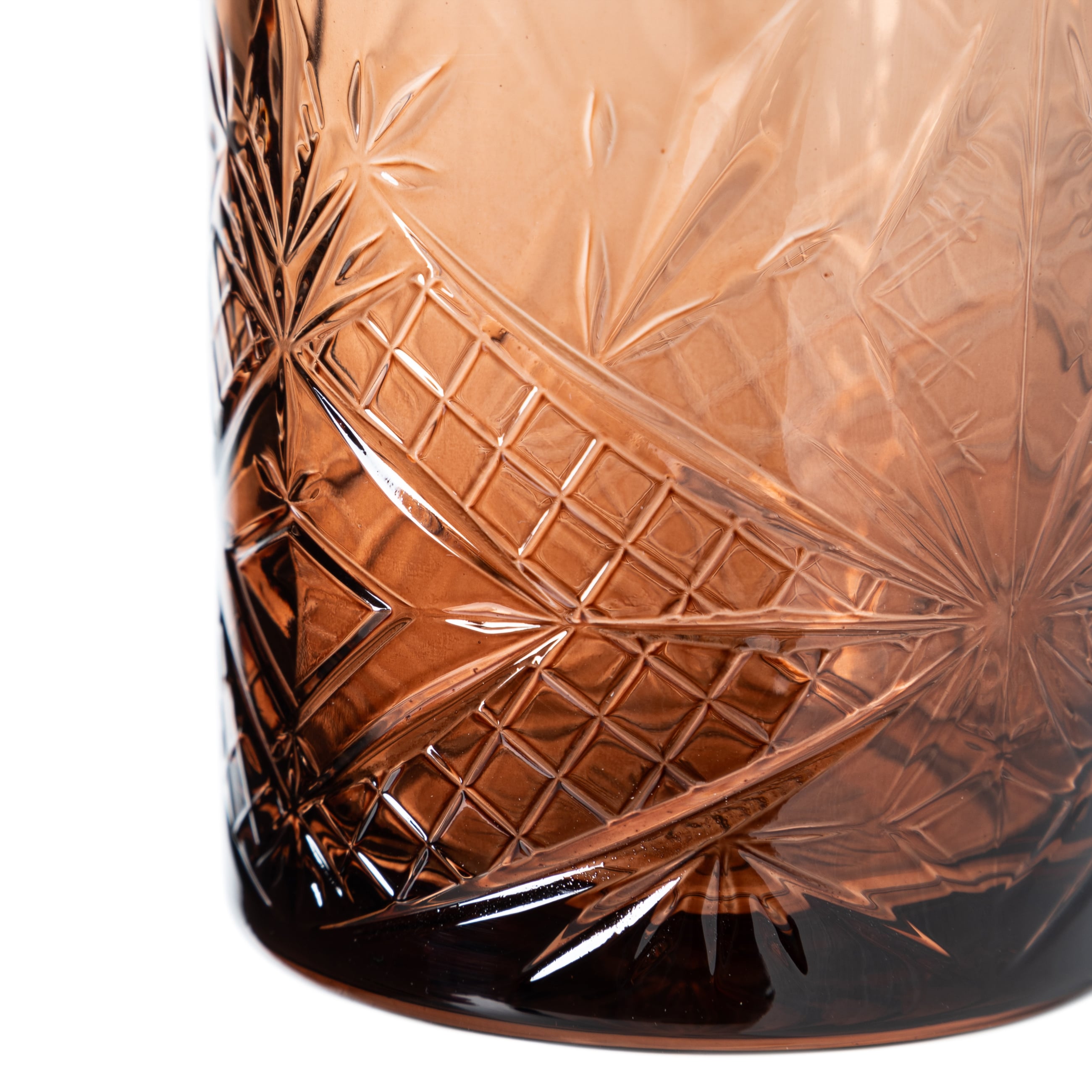 VİSKİ BARDAĞI AMBER 380 ML