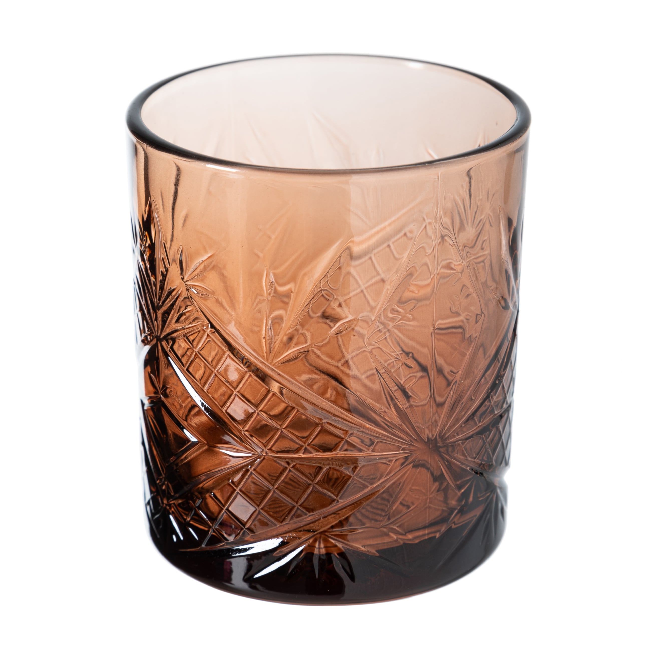 VİSKİ BARDAĞI AMBER 380 ML