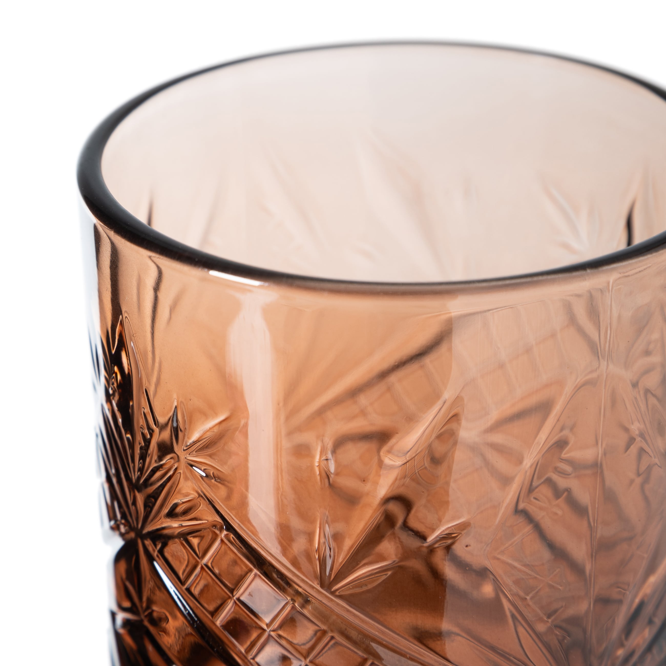 VİSKİ BARDAĞI AMBER 380 ML