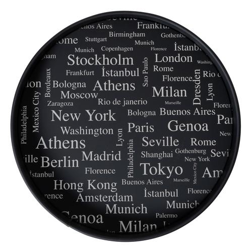  CITIES METAL TEPSİ 27CM