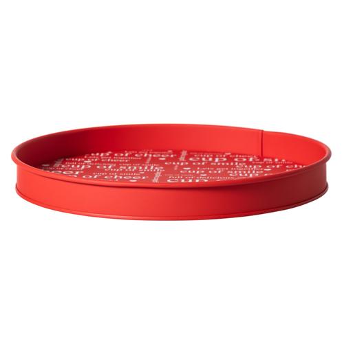  CUP OF SMILE METAL TEPSİ 27CM