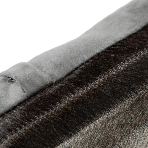  OLIVIA DERİ KIRLENT GRİ 45X45