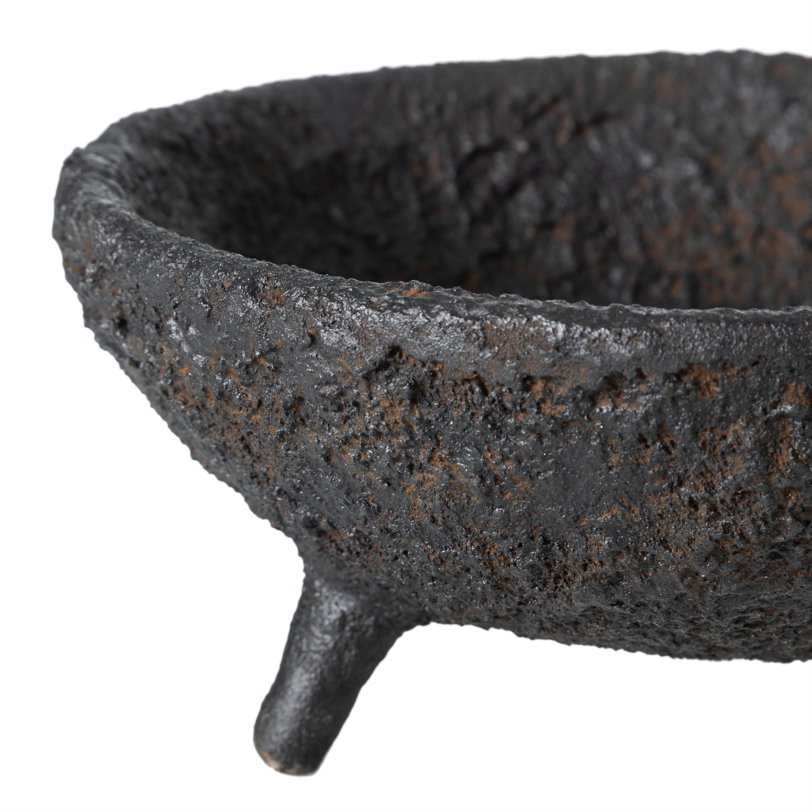 MAUKA DEKORATİF KASE ANTıQUE BLACK 25CM