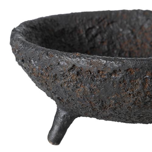  MAUKA DEKORATİF KASE ANTıQUE BLACK 25CM