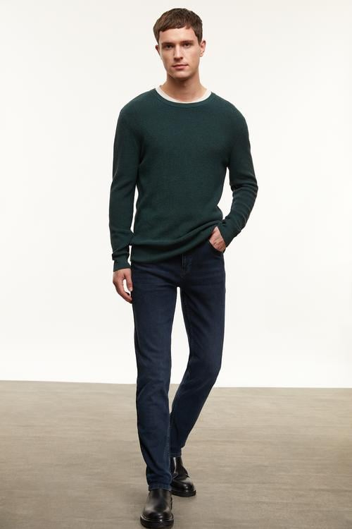  BİSİKLET YAKA TRİKO KAZAK