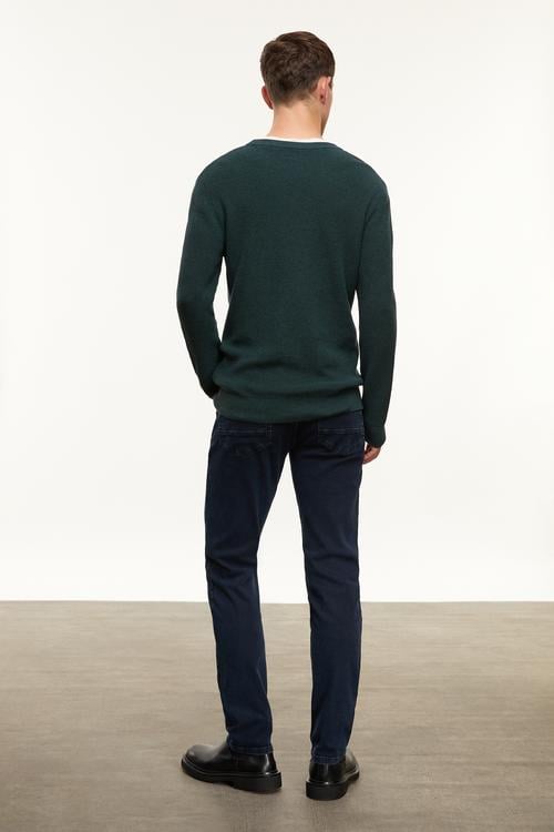  BİSİKLET YAKA TRİKO KAZAK