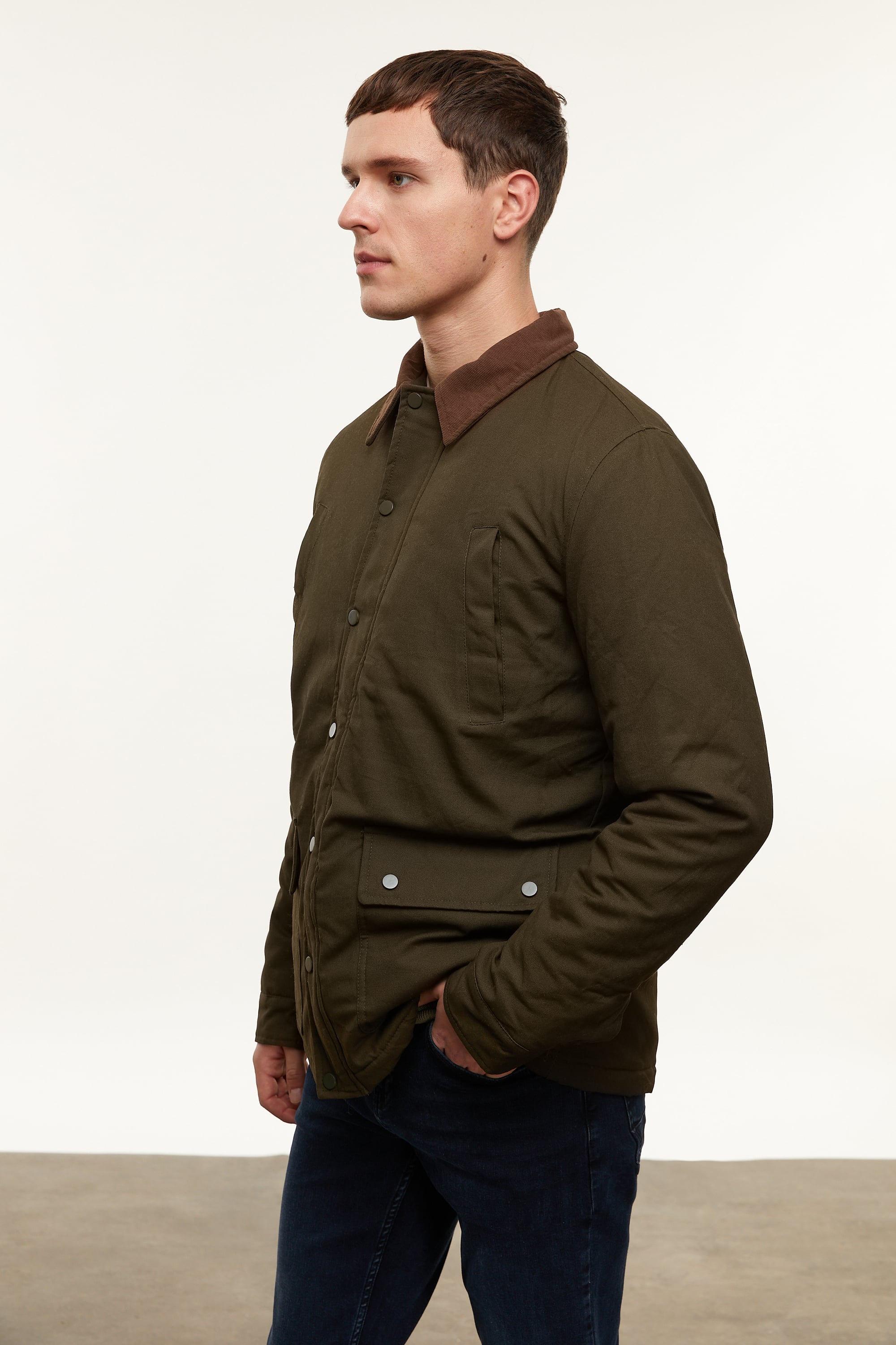 KADİFE YAKA MONT CEKET