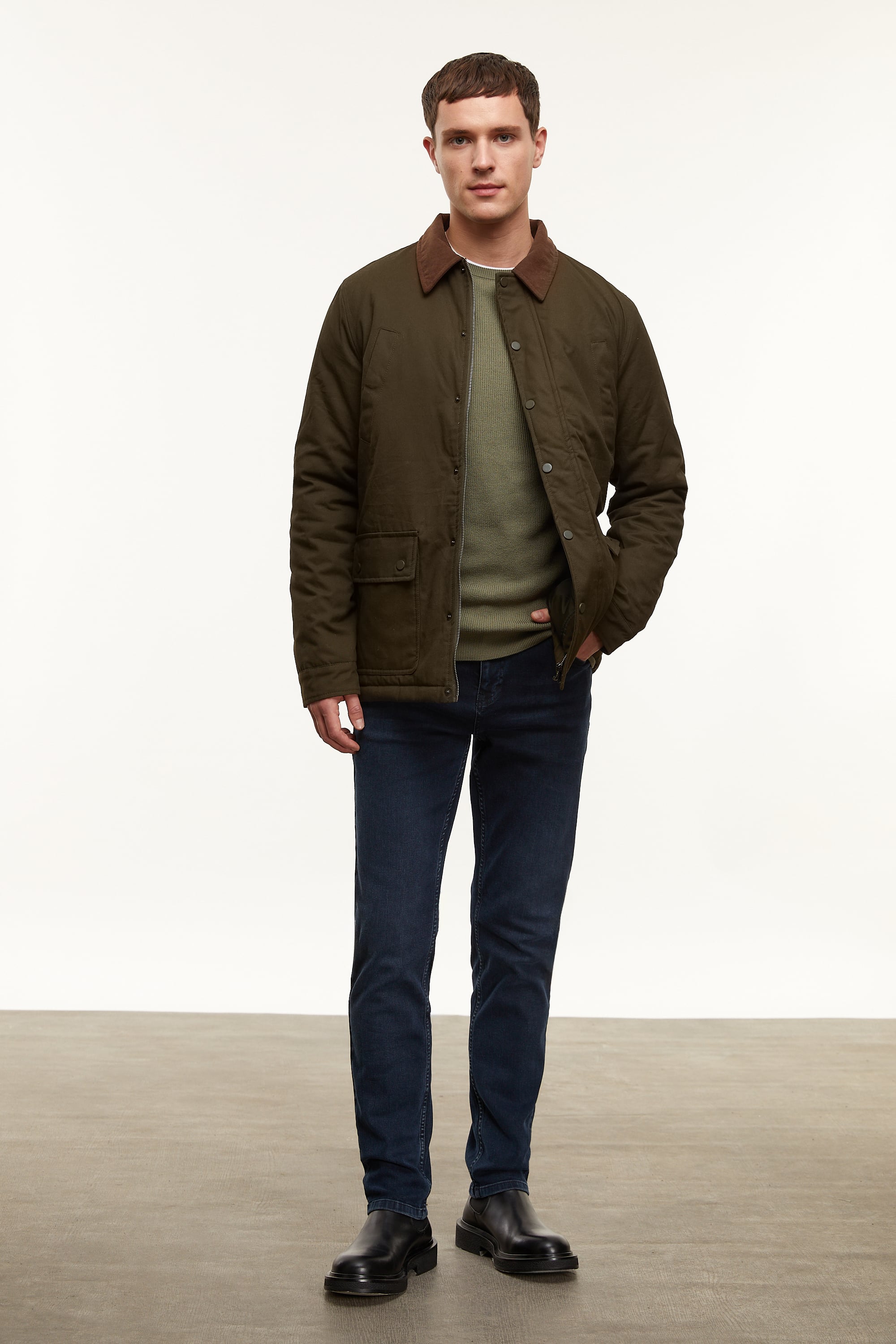 KADİFE YAKA MONT CEKET