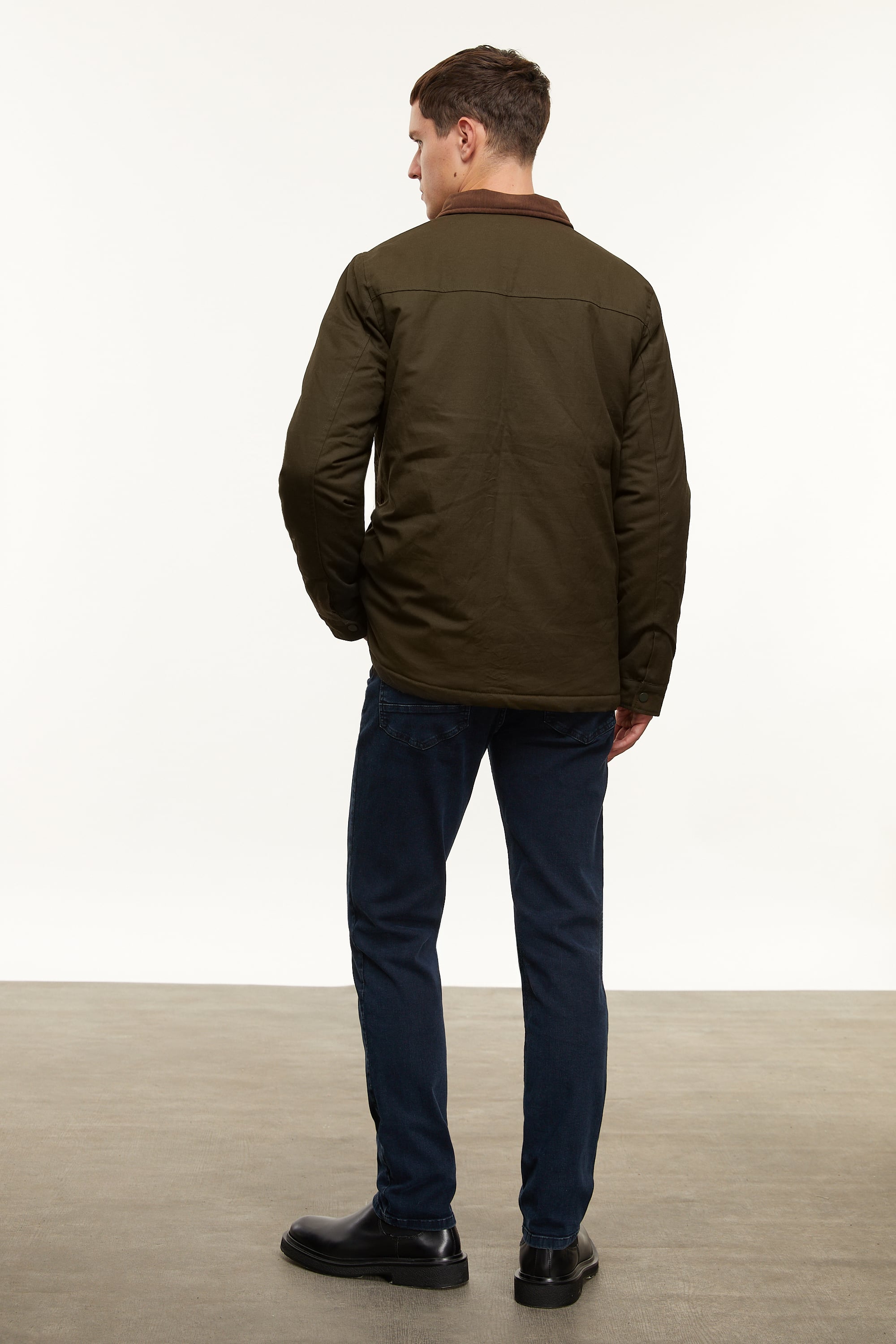 KADİFE YAKA MONT CEKET