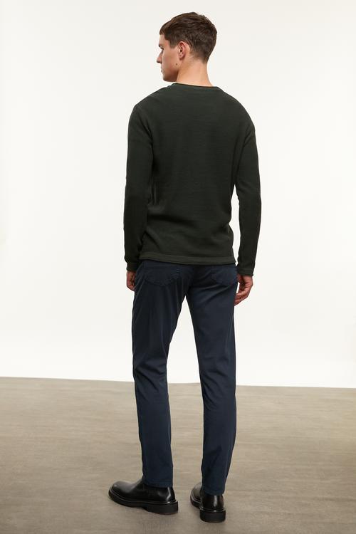  PAMUKLU BİSİKLET YAKA TRİKO KAZAK