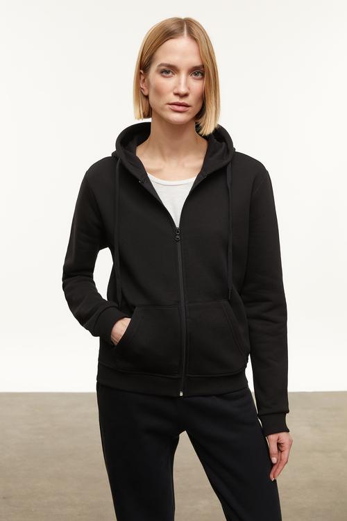  FERMUARLI KAPÜŞONLU SWEATSHIRT