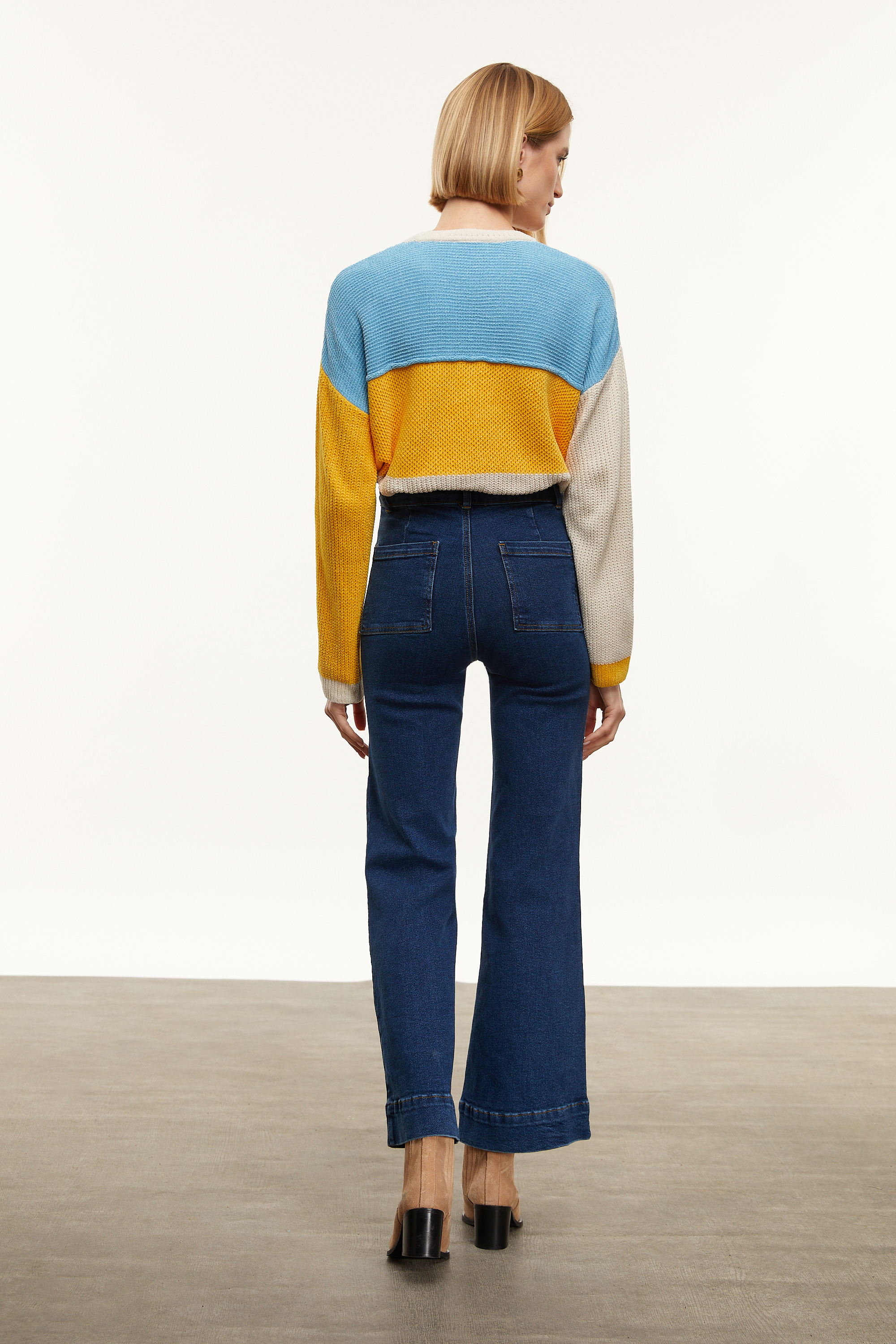 İSPANYOL PAÇA JEAN PANTOLON