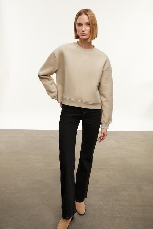  BİSİKLET YAKA SWEATSHIRT