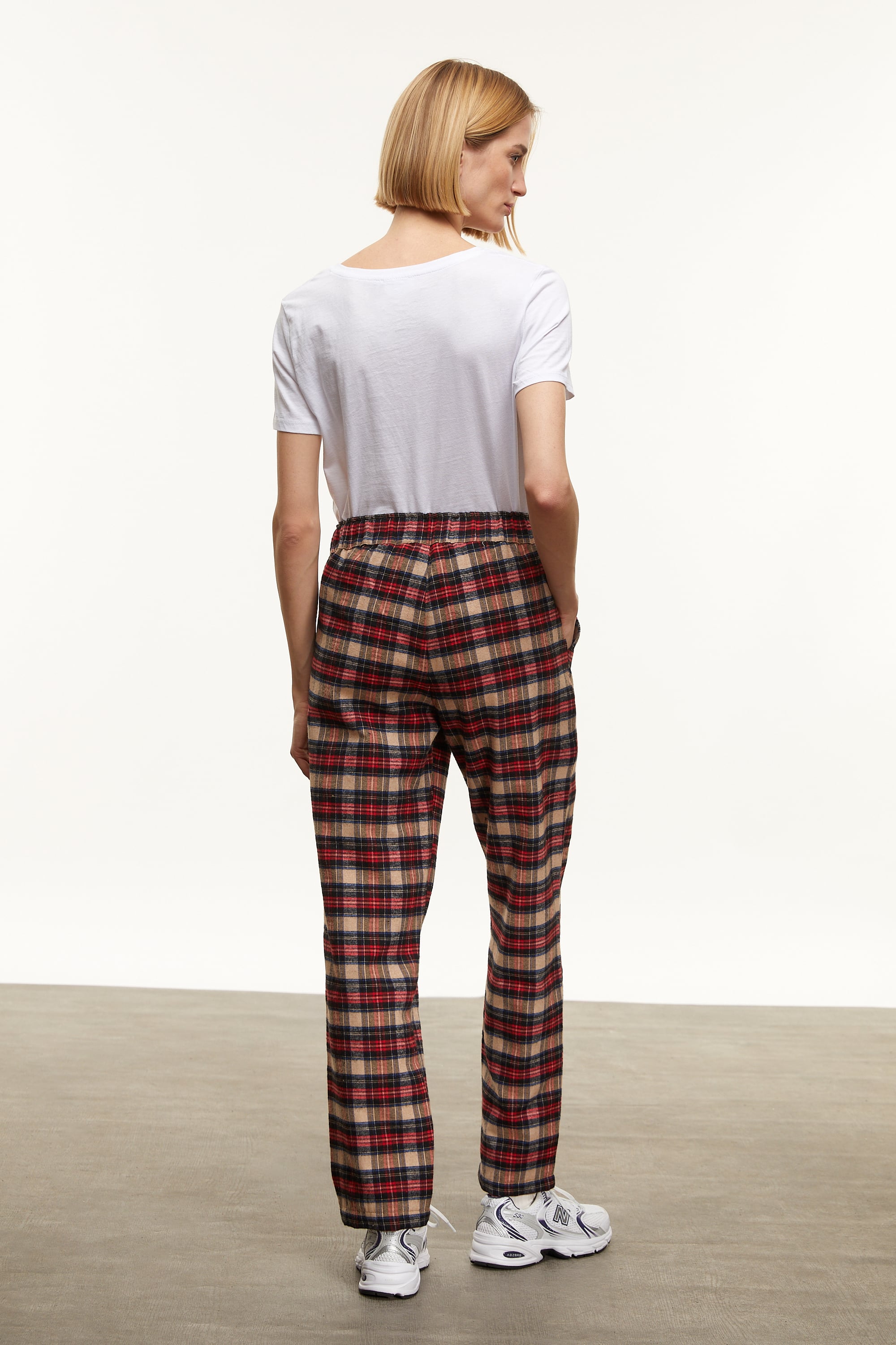 EKOSE DESENLİ PİJAMA ALTI