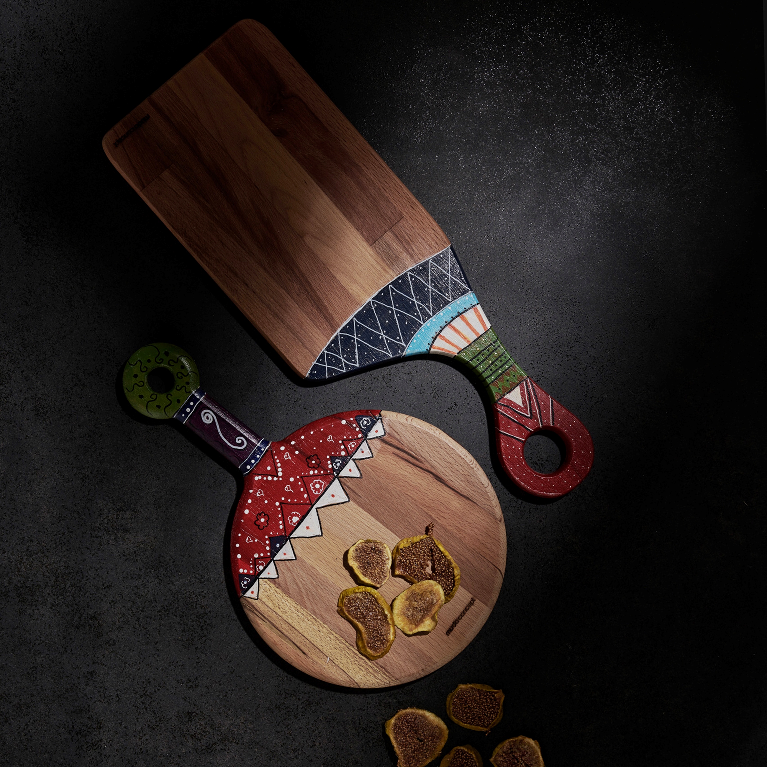 HAND PAINTED AHŞAP SUNUM