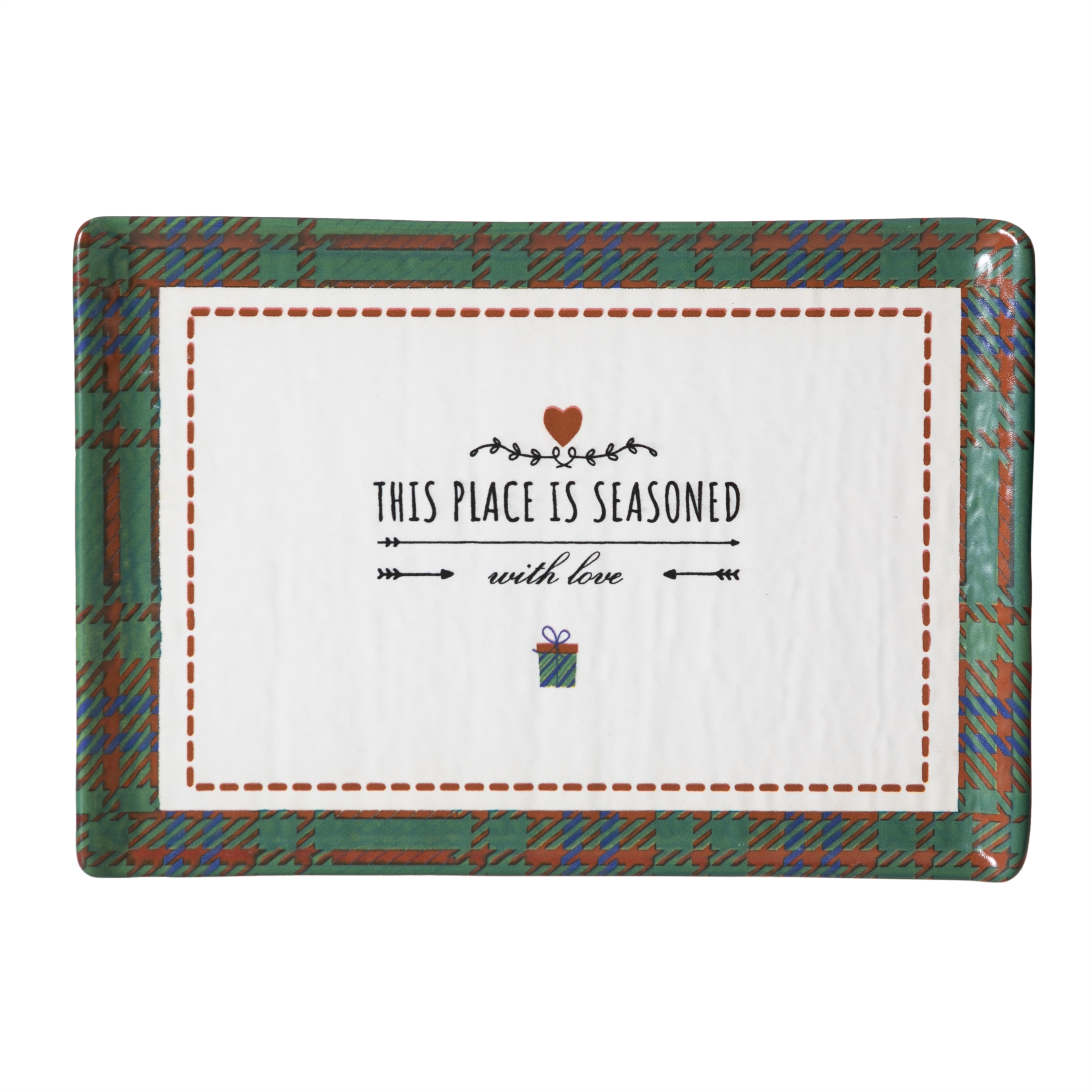 EKOSE DİKDÖRTGEN TABAK 24X17 CM