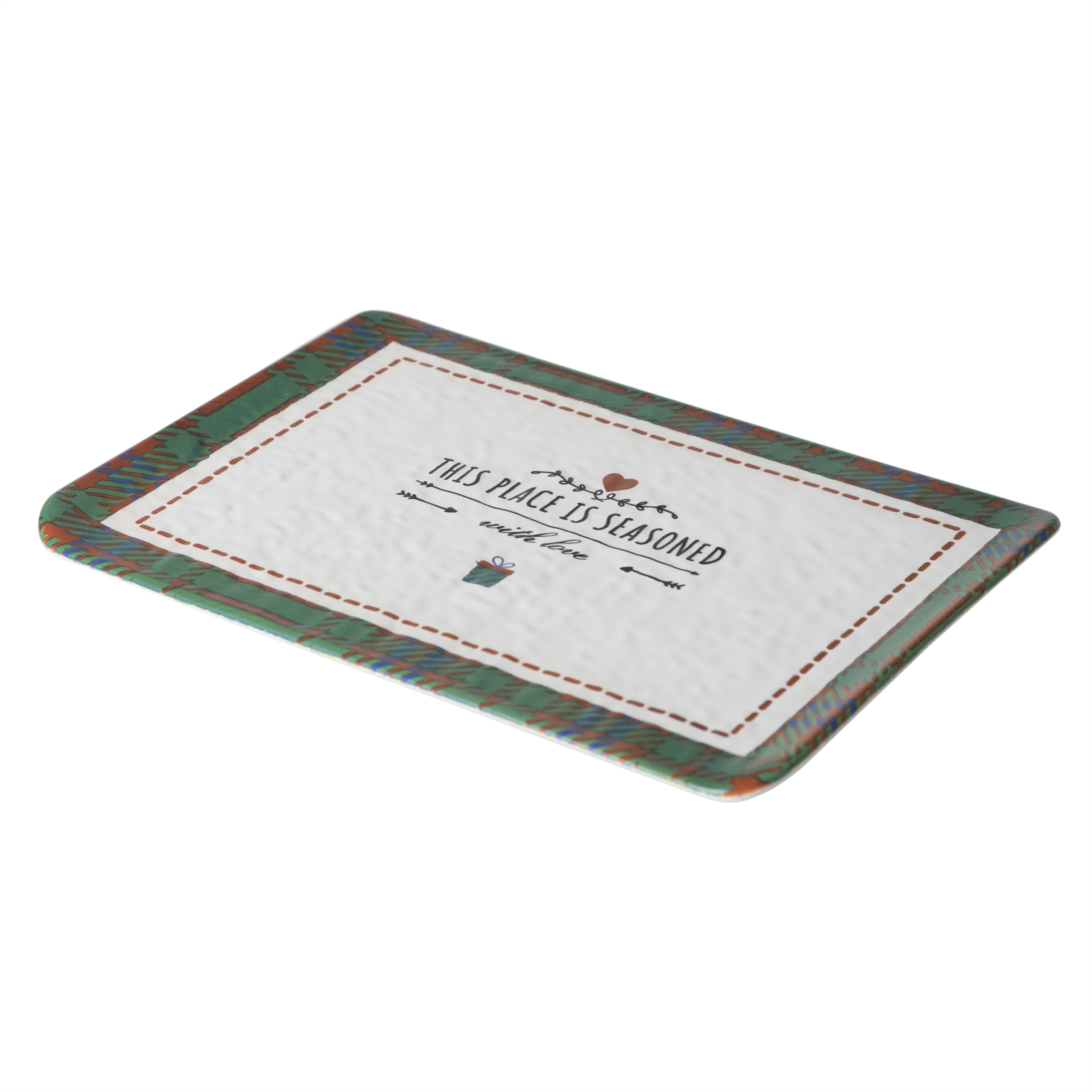 EKOSE DİKDÖRTGEN TABAK  30X20 CM