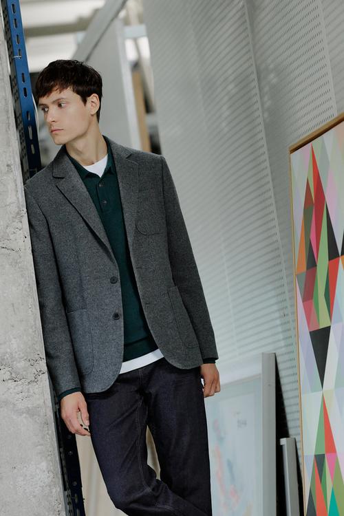  YÜN KARIŞIMLI BLAZER CEKET