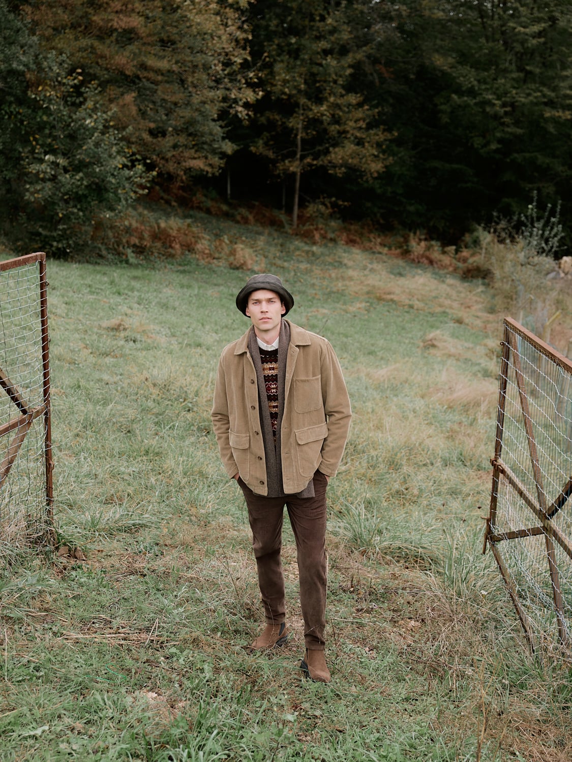 KADİFE DOKULU CASUAL CEKET