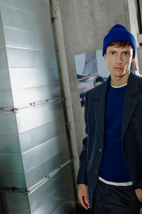  BİSİKLET YAKA YÜN KARIŞIMLI TRİKO KAZAK