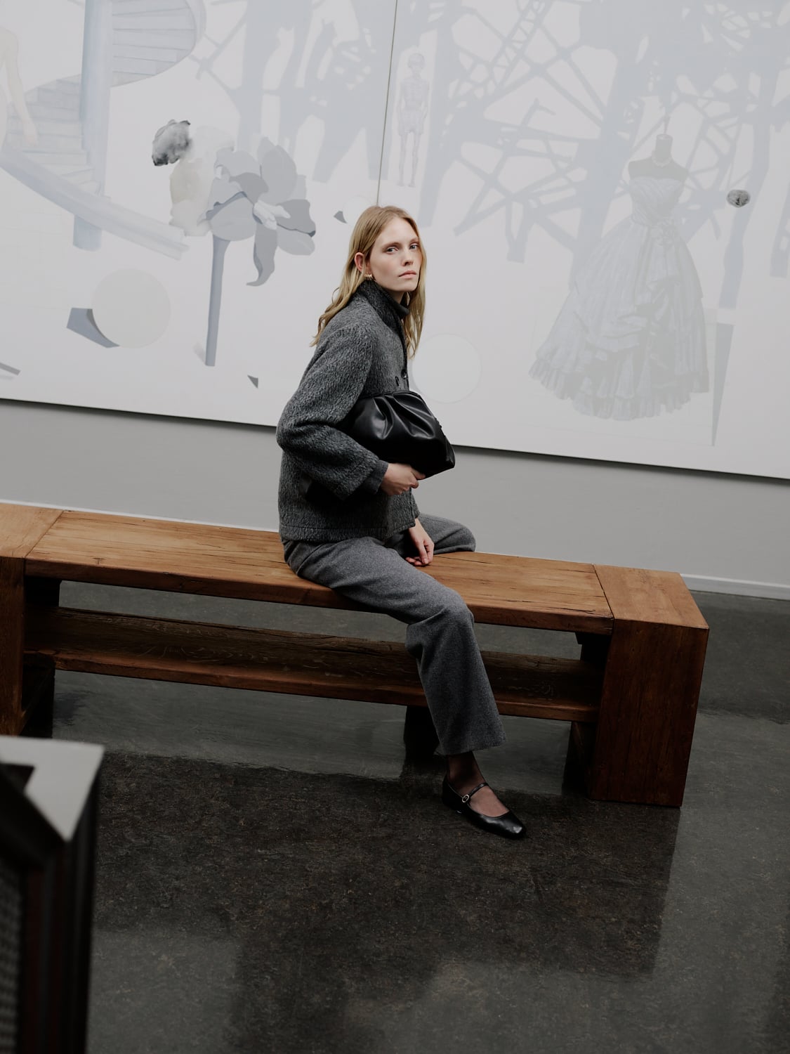 YÜN KARIŞIMLI KAŞE MONT CEKET