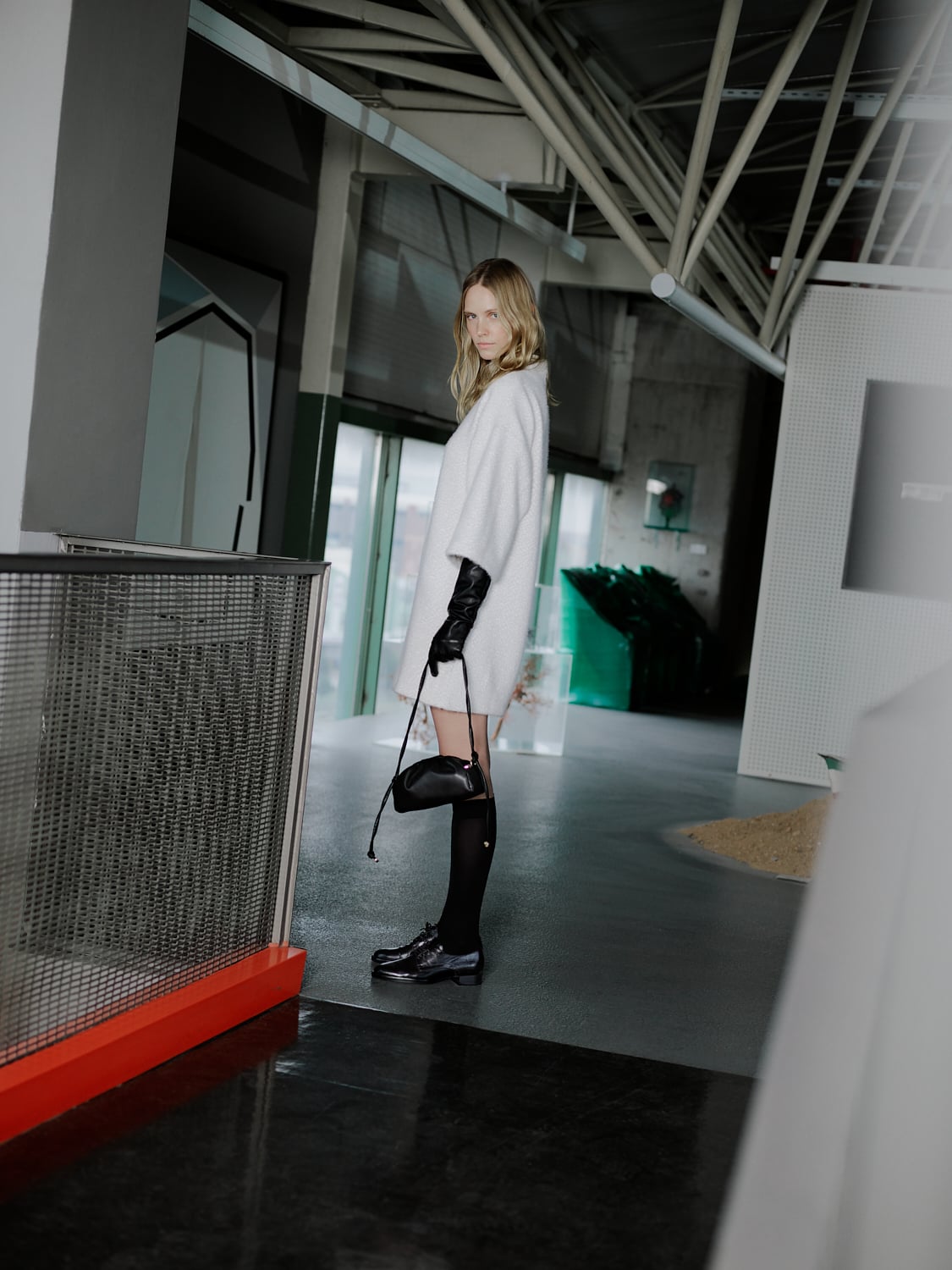 DOKULU A FORM MİNİ ELBİSE