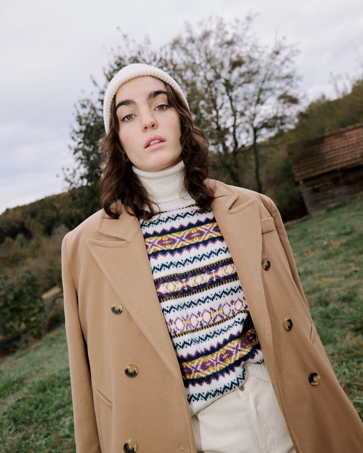 JAKARLI BALIKÇI YAKA TRİKO KAZAK