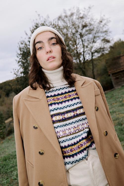  JAKARLI BALIKÇI YAKA TRİKO KAZAK