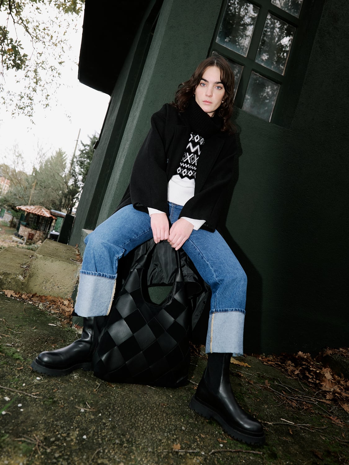 YÜN KARIŞIMLI KAŞE PALTO