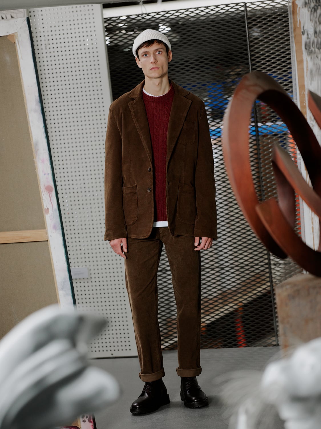 KADİFE DOKULU BLAZER CEKET