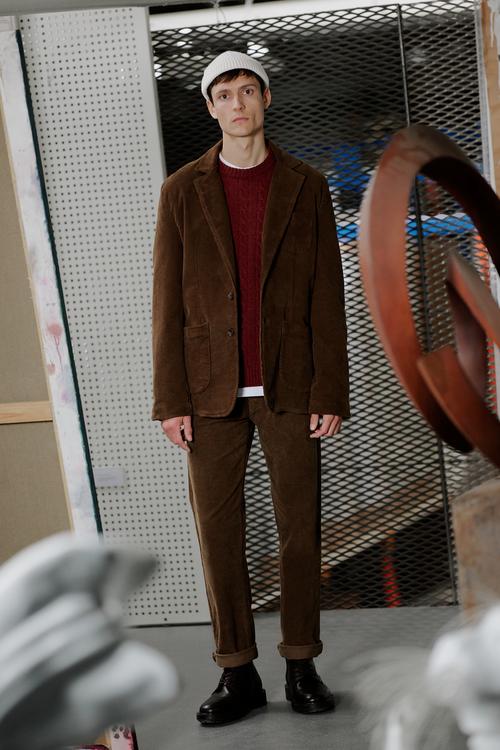  KADİFE DOKULU BLAZER CEKET