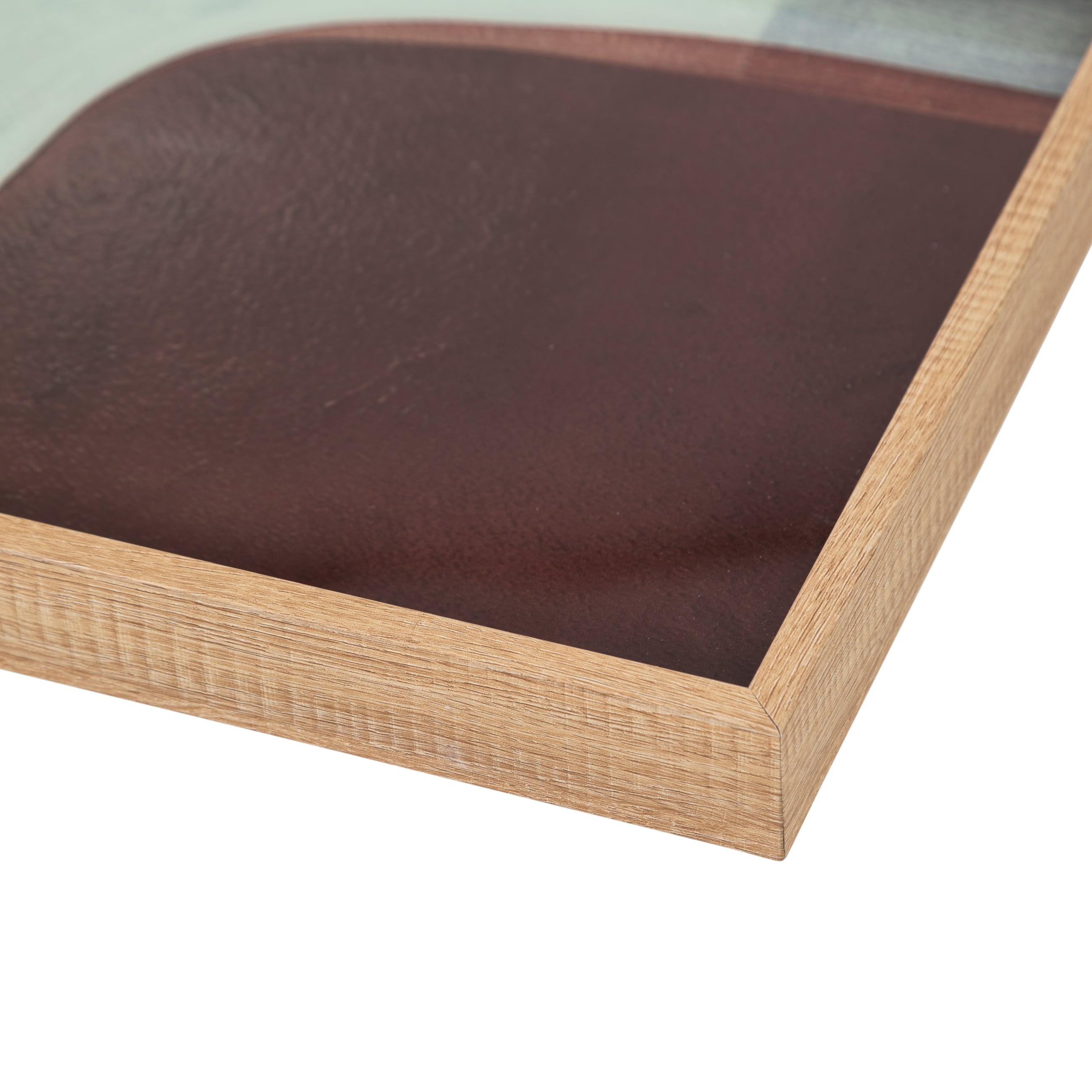 MARRON BROWN DEKORATİF TEPSİ 31X46CM