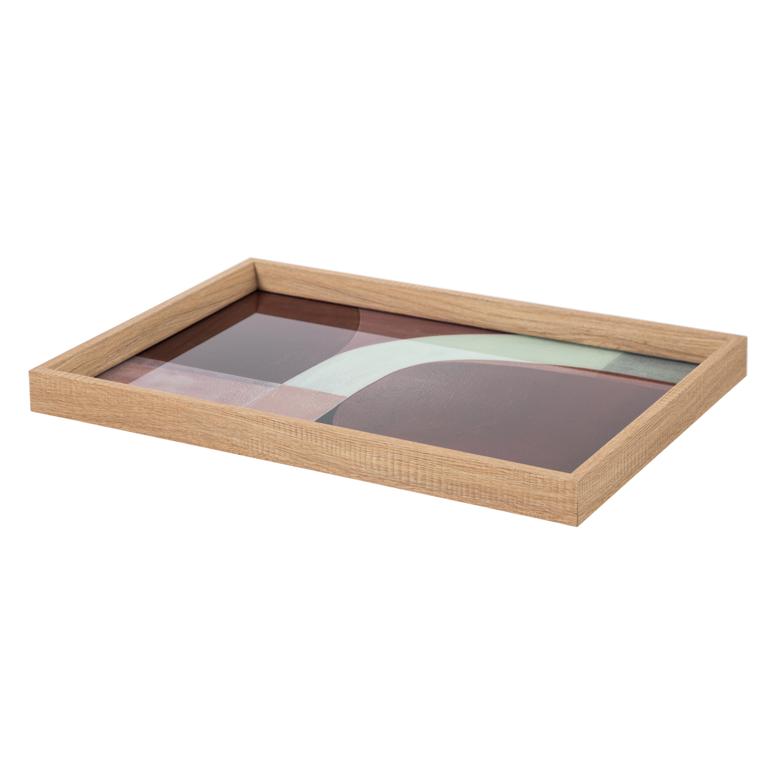 MARRON BROWN DEKORATİF TEPSİ 31X46CM