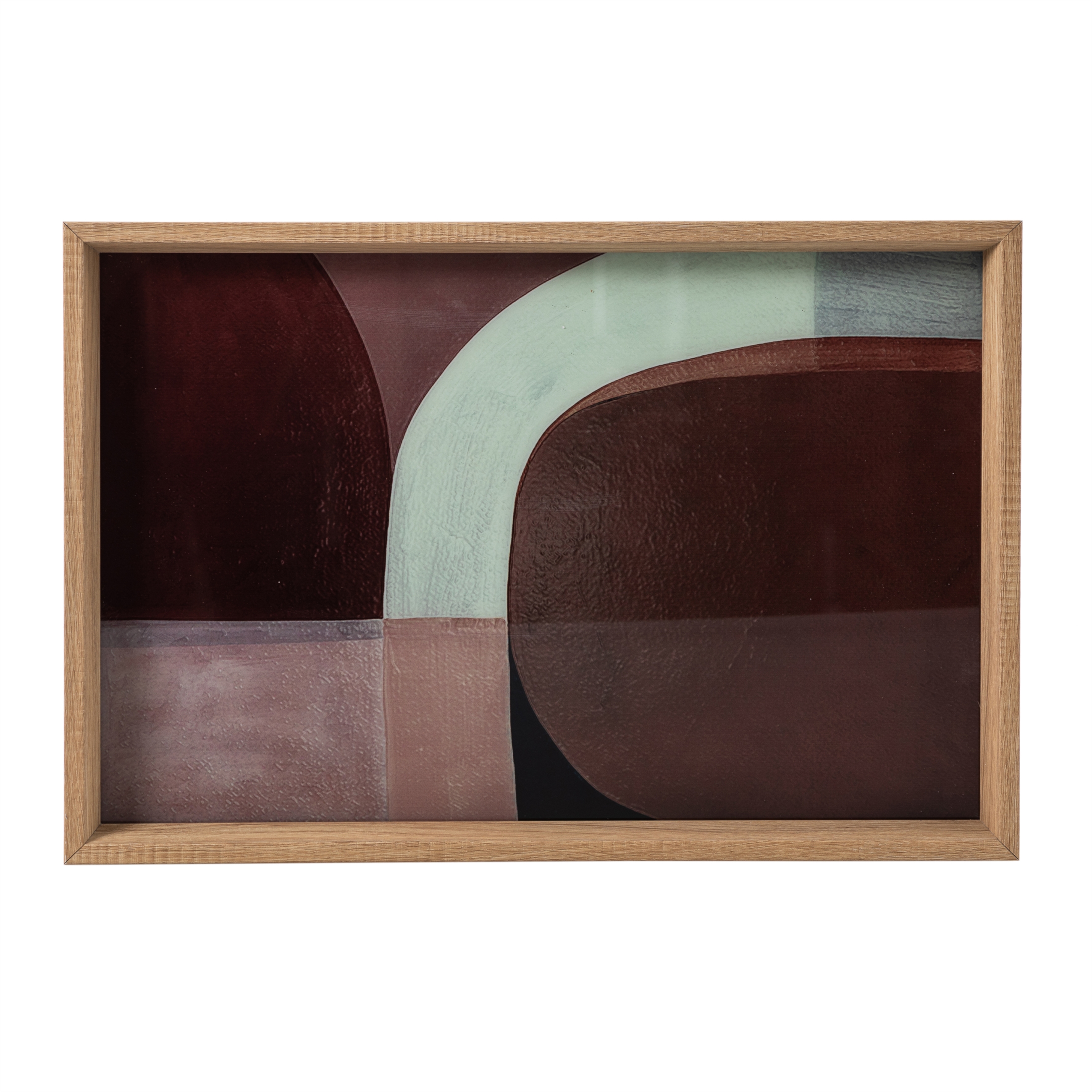 MARRON BROWN DEKORATİF TEPSİ 31X46CM