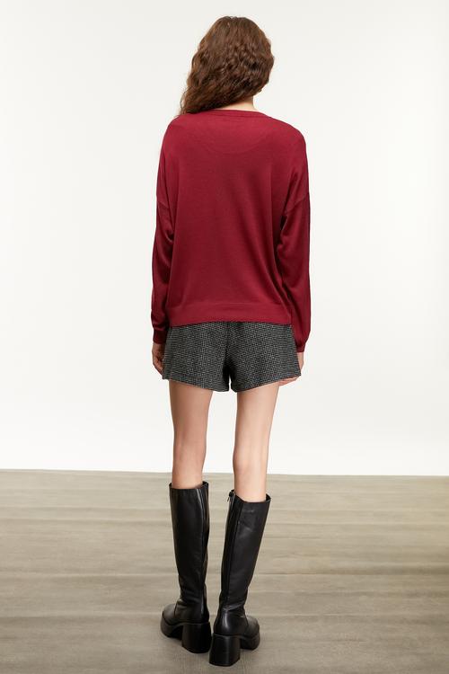  BİSİKLET YAKA TRİKO KAZAK