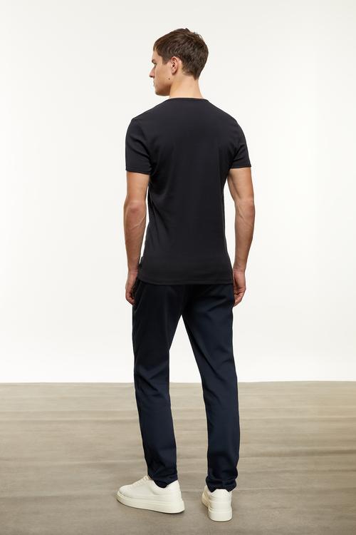  BİSİKLET YAKA KISA KOLLU T-SHIRT