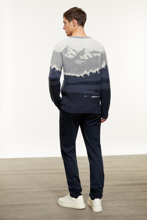  JAKARLI BİSİKLET YAKA TRİKO KAZAK