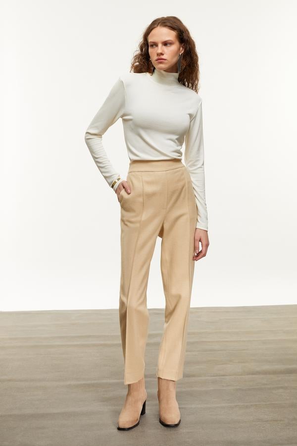 YÜN KARIŞIMLI HAVUÇ PANTOLON