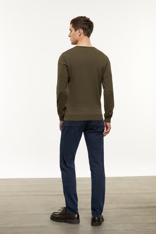  BİSİKLET YAKA TRİKO KAZAK