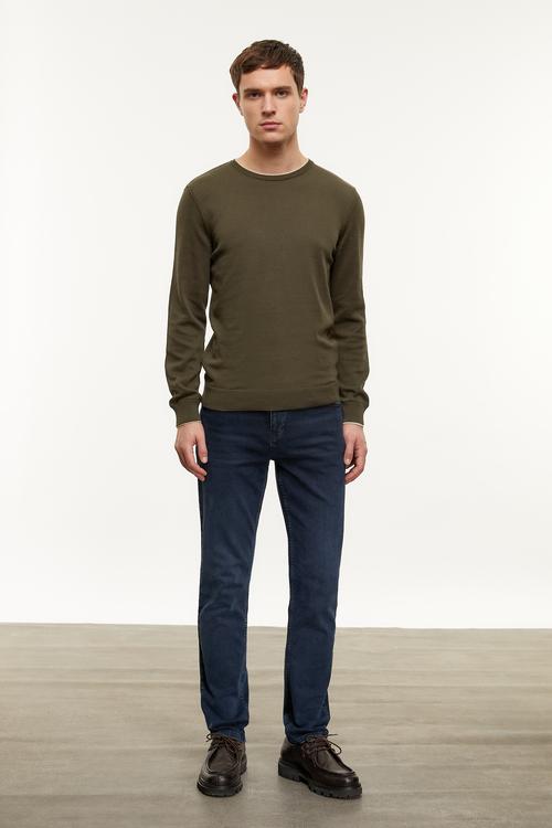  BİSİKLET YAKA TRİKO KAZAK