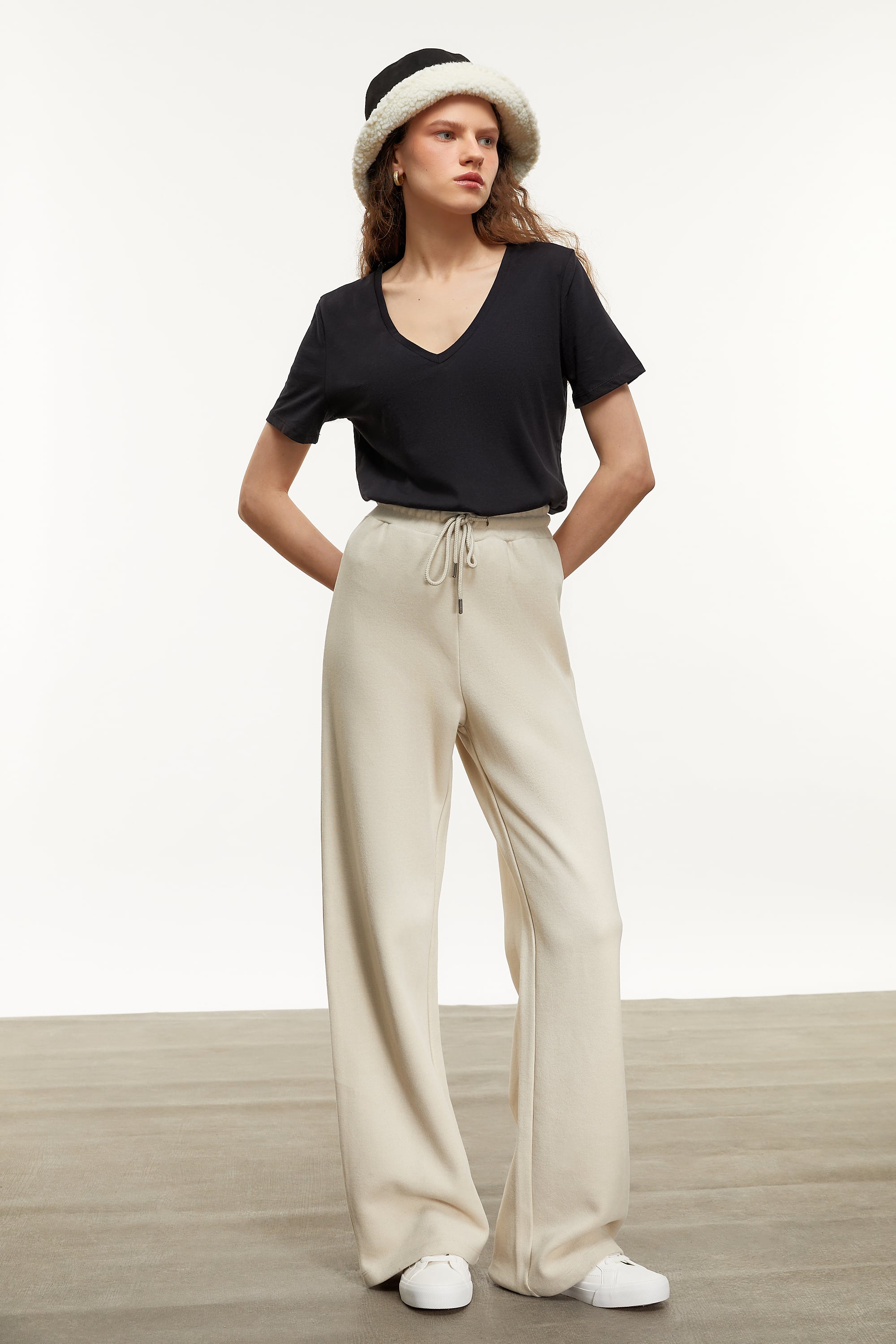 WIDE LEG EŞOFMAN ALTI