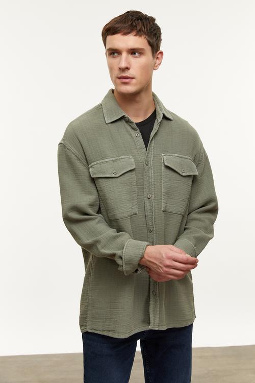  PAMUKLU OVERISIZE GÖMLEK