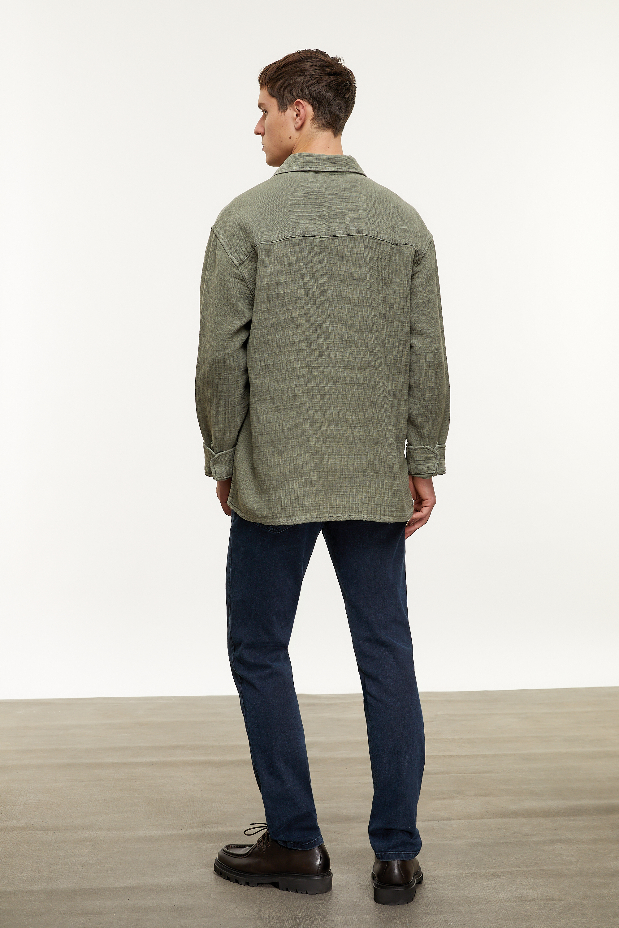 PAMUKLU OVERISIZE GÖMLEK