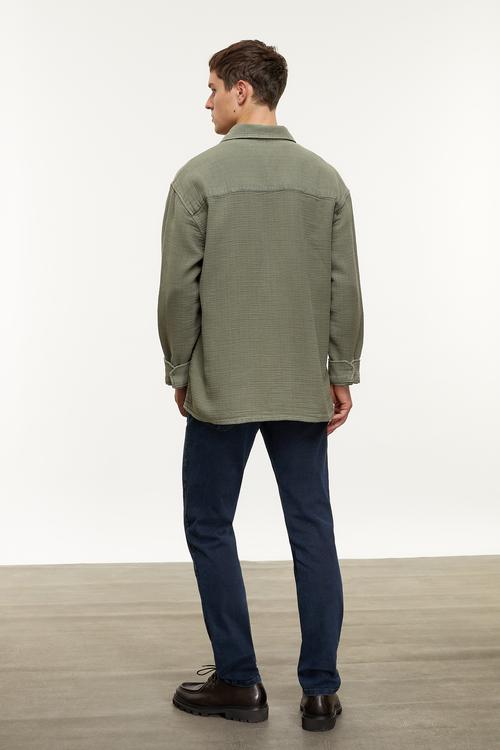  PAMUKLU OVERISIZE GÖMLEK