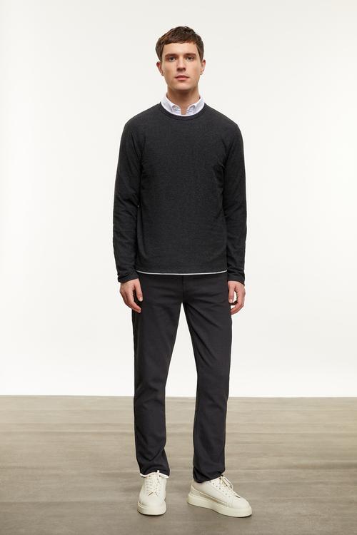  BİSİKLET YAKA SWEATSHIRT