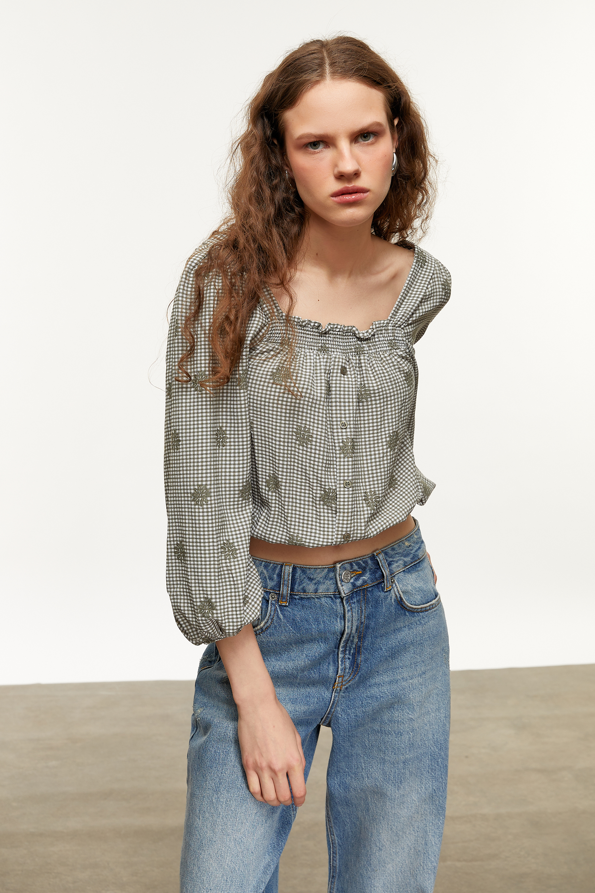 PÖTİKARELİ SMART BLUZ