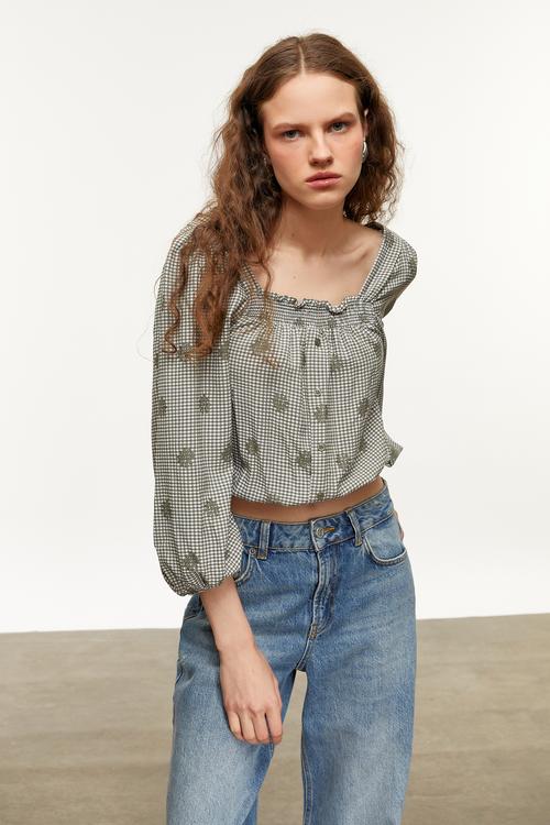  PÖTİKARELİ SMART BLUZ