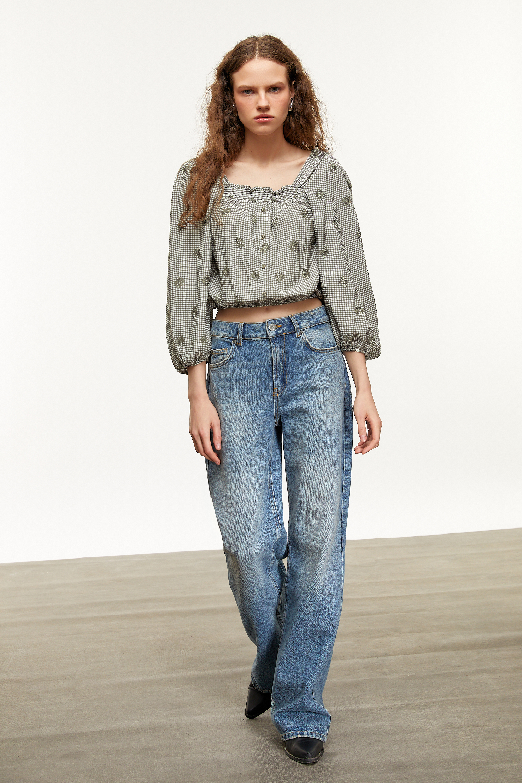 PÖTİKARELİ SMART BLUZ