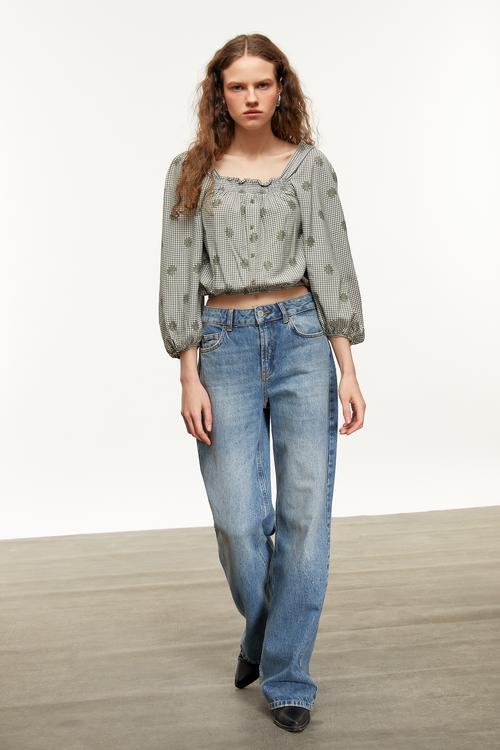  PÖTİKARELİ SMART BLUZ