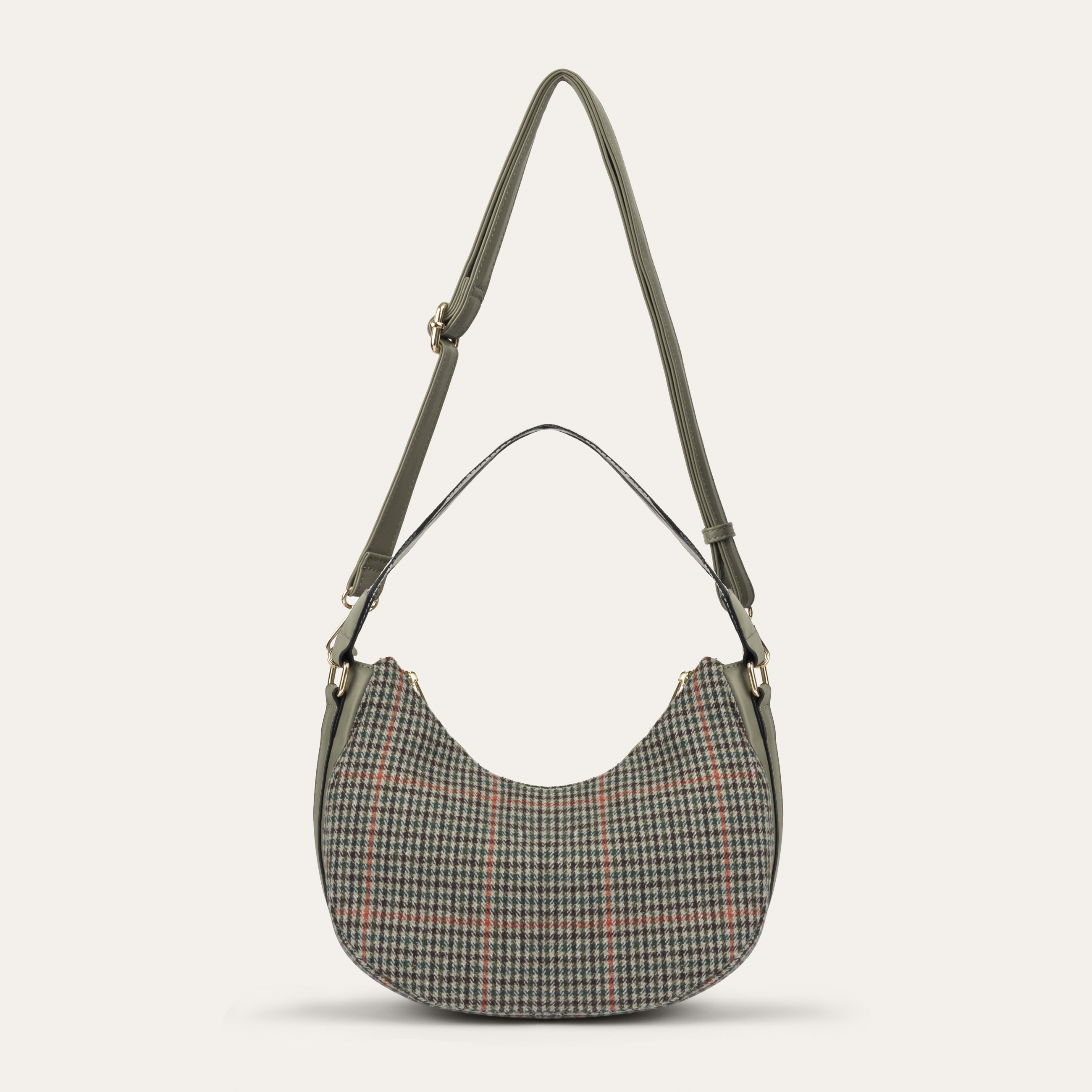 KAZAYAĞI DESENLİ OMUZ ÇANTASI